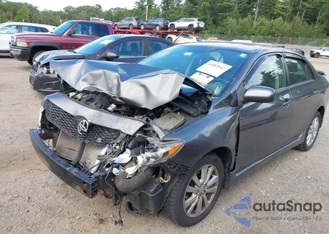 2010 Toyota Corolla S from USA, damaged, VIN 2T1BU4EE7AC478786